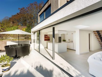 A Contemporary Extensions to a Luminous House with Brick Façade in Crawley by Adam Knibb Architects (2)