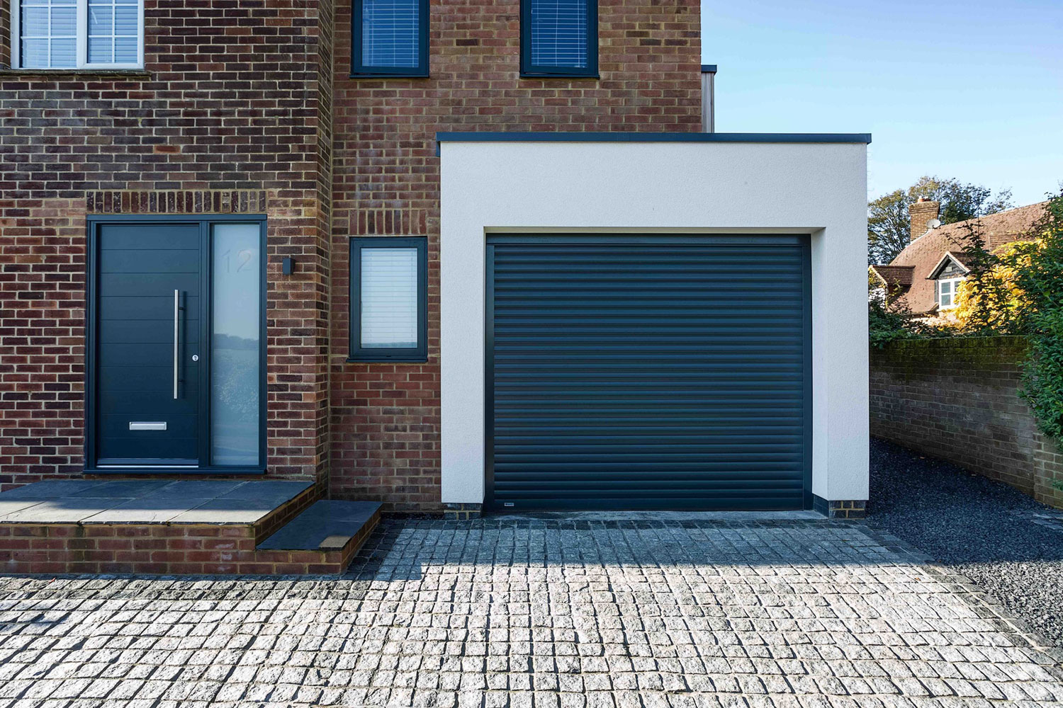A Contemporary Extensions to a Luminous House with Brick Façade in Crawley by Adam Knibb Architects (4)