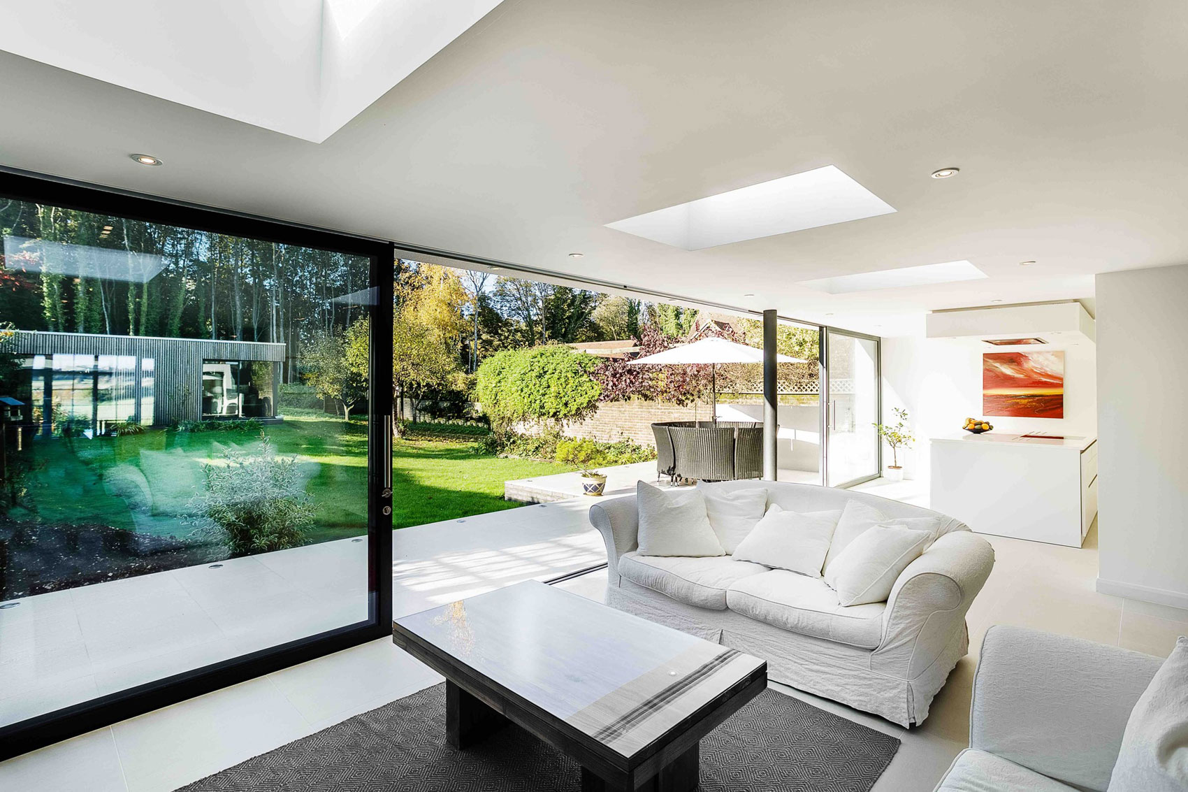 A Contemporary Extensions to a Luminous House with Brick Façade in Crawley by Adam Knibb Architects (5)
