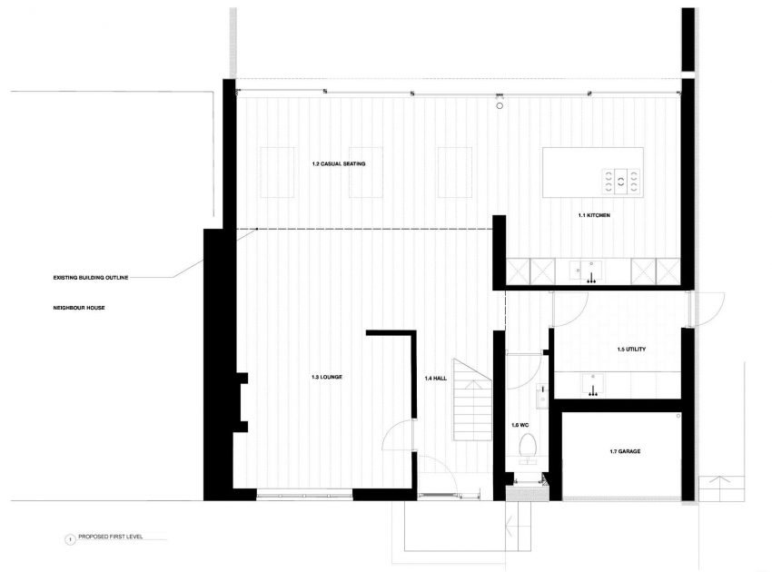 A Contemporary Extensions to a Luminous House with Brick Façade in Crawley by Adam Knibb Architects (9)