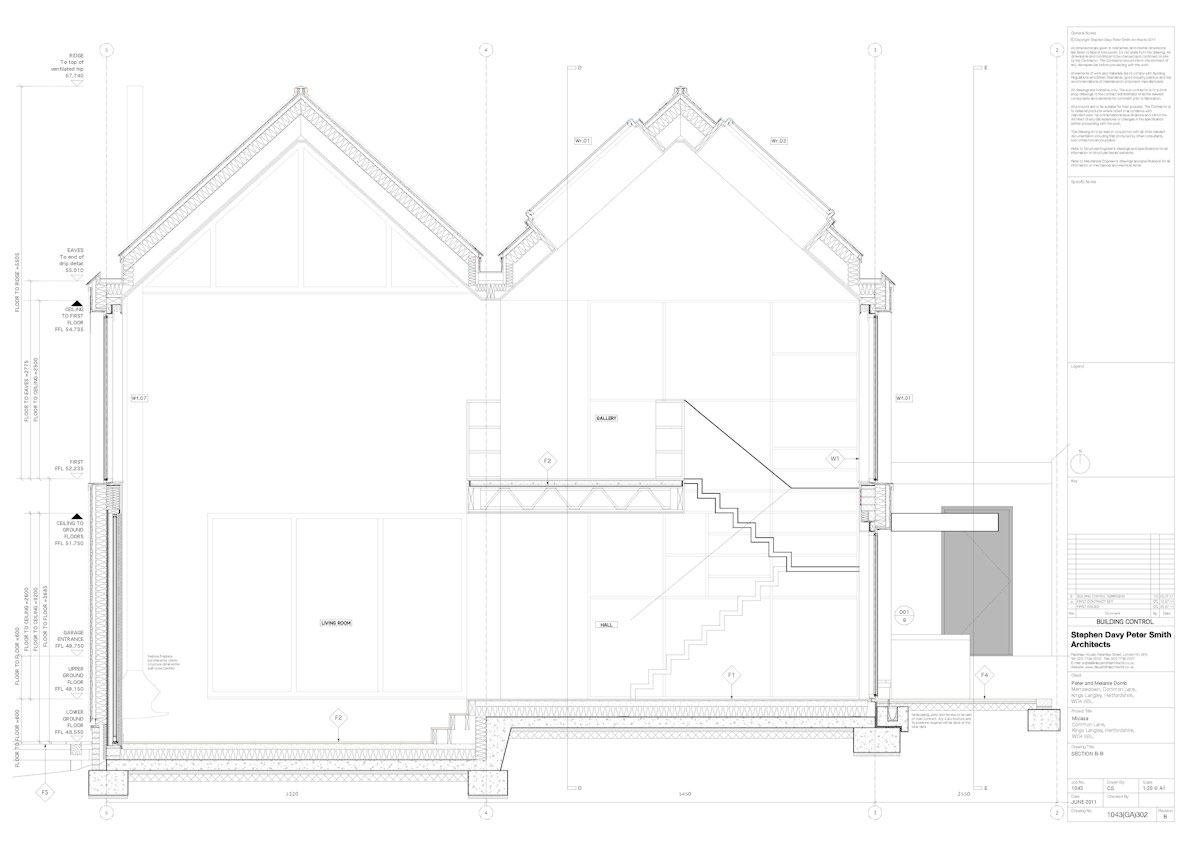 A Contemporary Family Home with Strong and Vibrant Interiors in Hertfordshire by Stephen Davy Peter Smith Architects (18)