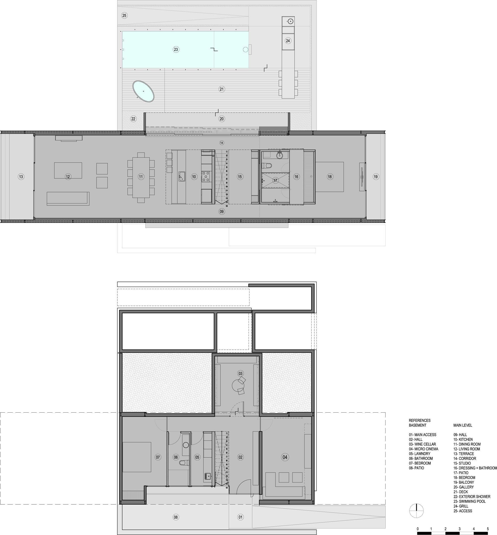 A Contemporary Home Enfolded by Steel, Concrete and Wood Elements in Tunuyán by A4estudio (18)