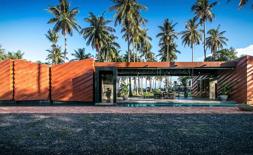 A Contemporary Seaside Home Surrounded by Coconut Trees in Koh Phangan by NPDA studio (1)