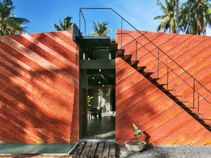 A Contemporary Seaside Home Surrounded by Coconut Trees in Koh Phangan by NPDA studio (3)