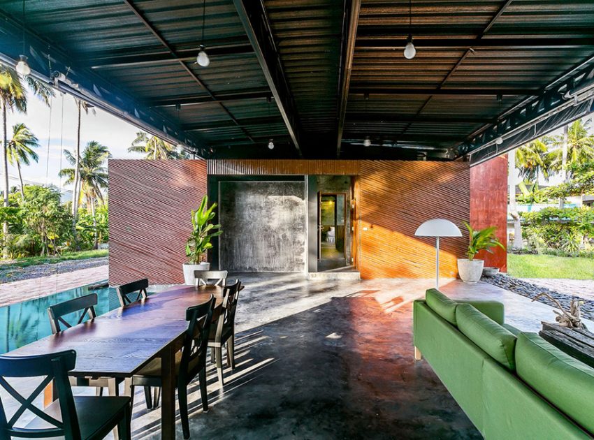 A Contemporary Seaside Home Surrounded by Coconut Trees in Koh Phangan by NPDA studio (5)