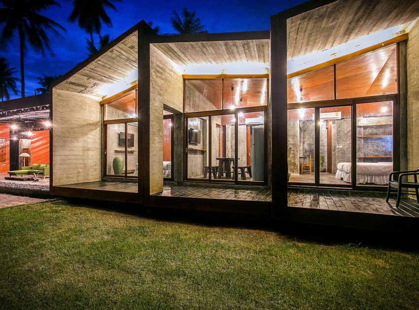 A Contemporary Seaside Home Surrounded by Coconut Trees in Koh Phangan by NPDA studio (7)