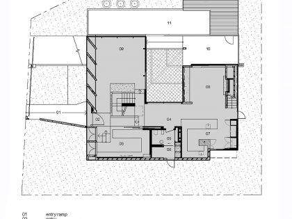 A Contemporary Home with Combination of Concrete and Glass Materials on Herne Bay Road by Daniel Marshall Architects (11)