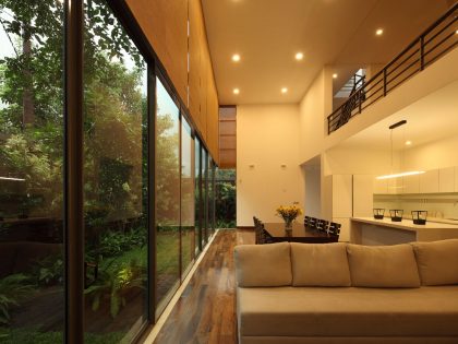 A Contemporary Home with Private Spaces and Natural Light in Colombo, Sri Lanka by KWA Architects (11)