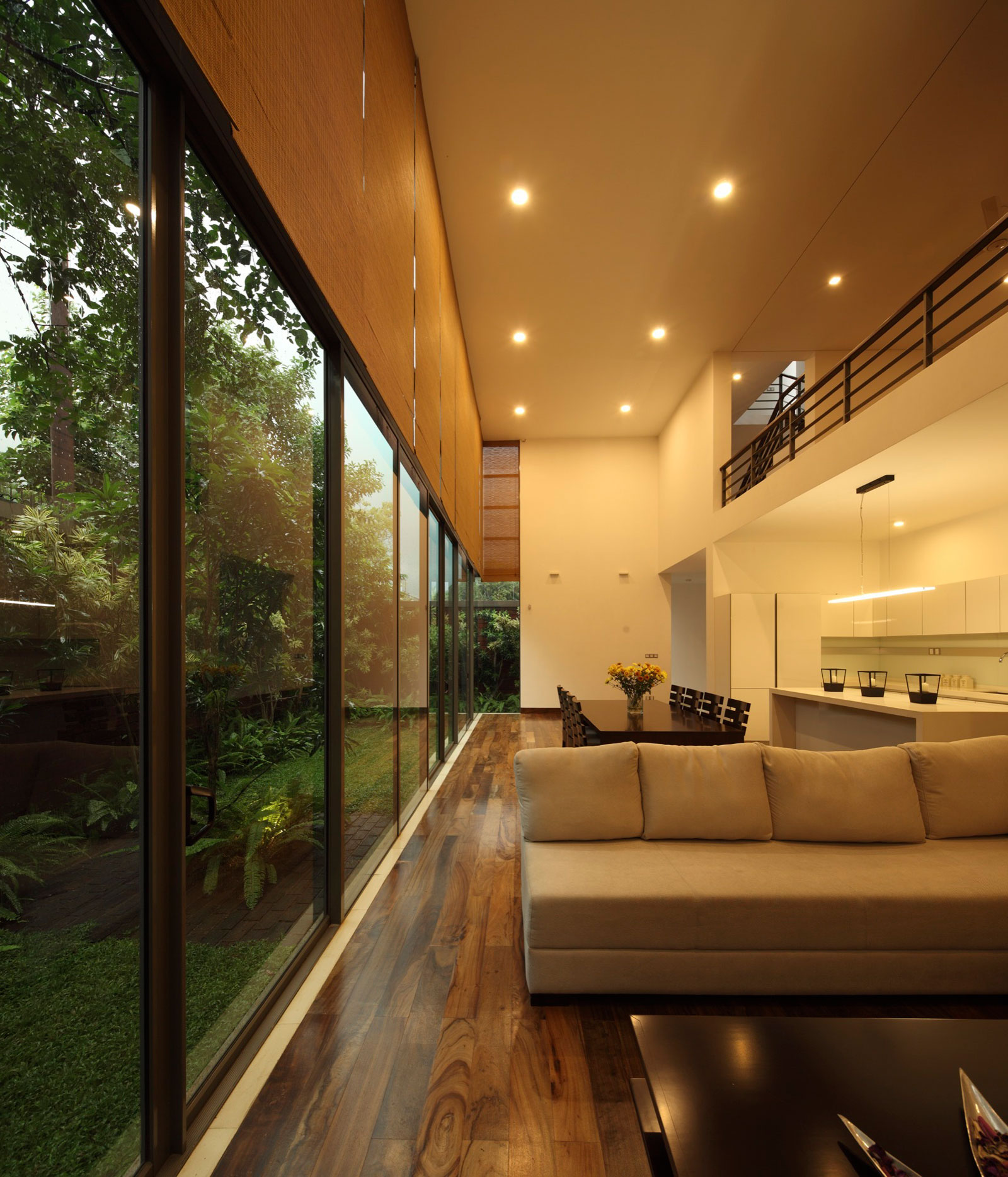 A Contemporary Home with Private Spaces and Natural Light in Colombo, Sri Lanka by KWA Architects (11)