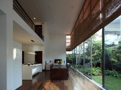 A Contemporary Home with Private Spaces and Natural Light in Colombo, Sri Lanka by KWA Architects (6)