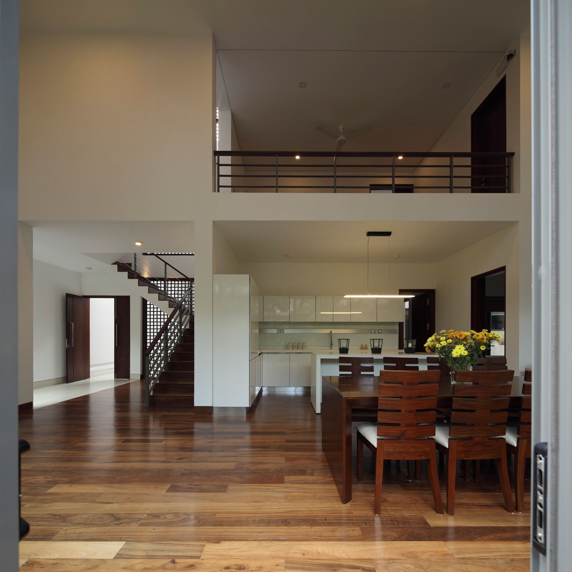 A Contemporary Home with Private Spaces and Natural Light in Colombo, Sri Lanka by KWA Architects (7)