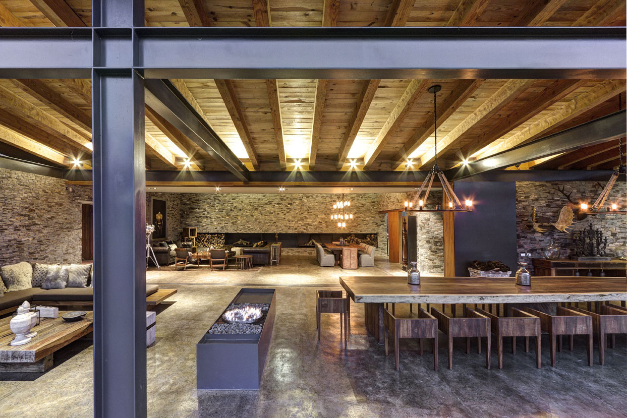 A Contemporary Home with Rustic Elements of Wood and Stone in Mexico by Elías Rizo Arquitectos (10)