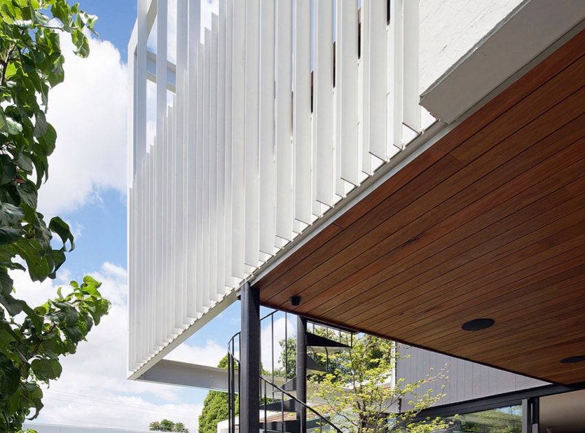 A Stylish Contemporary Home with a Dramatic Landscaping Program in Caulfield by Bower Architecture (4)