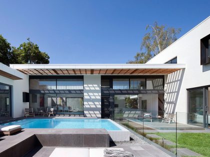 A Stylish Contemporary Home with a Dramatic Landscaping Program in Caulfield by Bower Architecture (7)