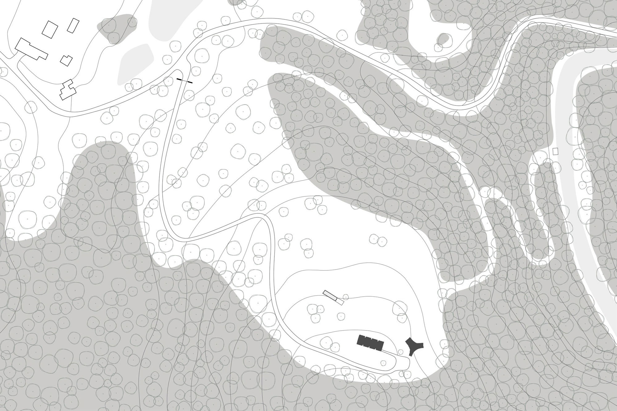 A Contemporary House Constructed of Wood and Metal-Clad for Two Art Collectors in Ancram by HHF Architects & Ai Weiwei (34)