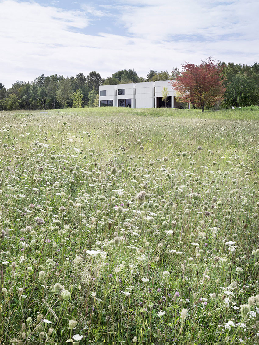 A Contemporary House Constructed of Wood and Metal-Clad for Two Art Collectors in Ancram by HHF Architects & Ai Weiwei (5)