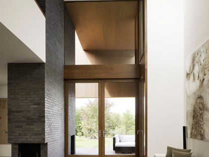 A Contemporary House Constructed of Wood and Metal-Clad for Two Art Collectors in Ancram by HHF Architects & Ai Weiwei (9)