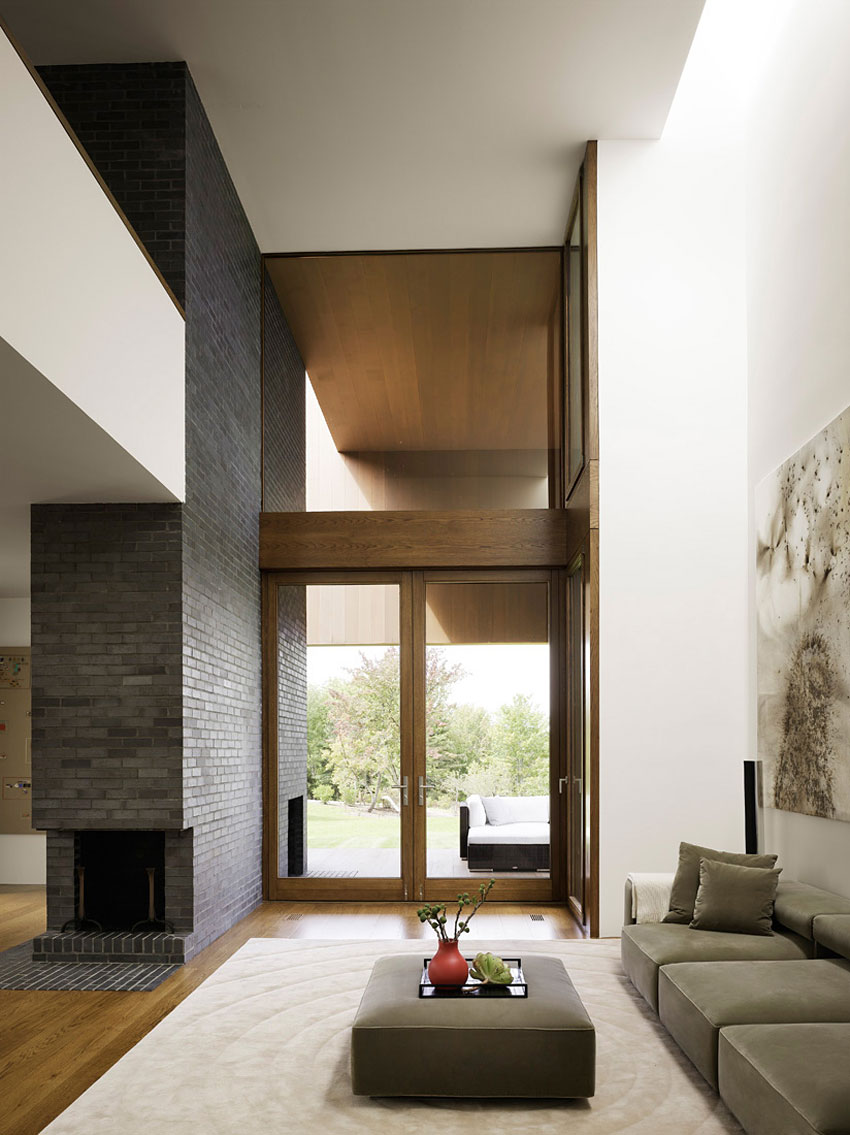 A Contemporary House Constructed of Wood and Metal-Clad for Two Art Collectors in Ancram by HHF Architects & Ai Weiwei (9)