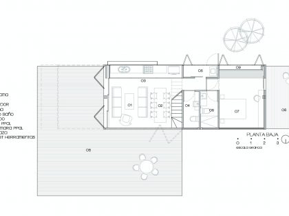 A Stylish Contemporary House Made of Four Shipping Containers in the Primavera Forest by S+ Diseño (20)