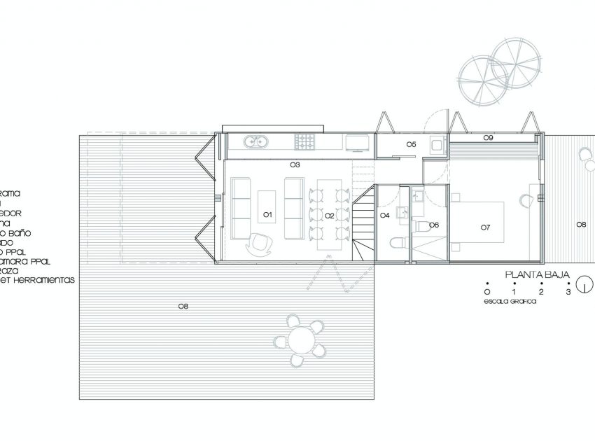 A Stylish Contemporary House Made of Four Shipping Containers in the Primavera Forest by S+ Diseño (20)