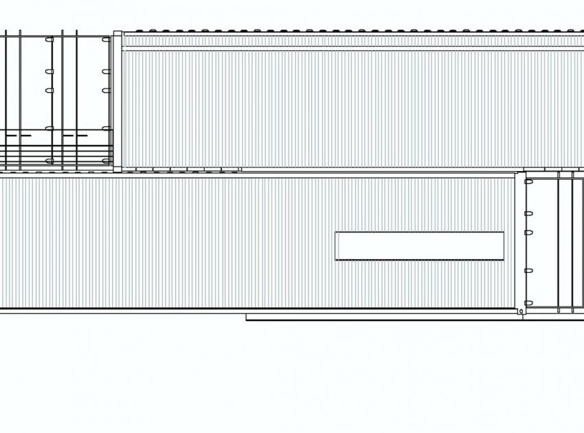 A Stylish Contemporary House Made of Four Shipping Containers in the Primavera Forest by S+ Diseño (22)