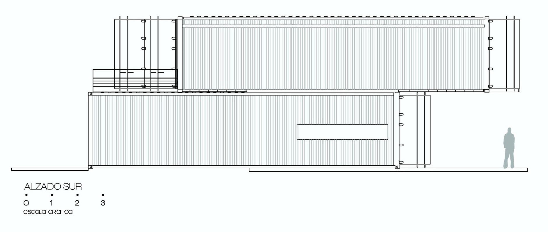 A Stylish Contemporary House Made of Four Shipping Containers in the Primavera Forest by S+ Diseño (22)