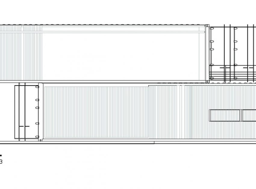 A Stylish Contemporary House Made of Four Shipping Containers in the Primavera Forest by S+ Diseño (23)