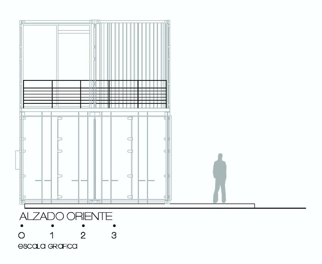 A Stylish Contemporary House Made of Four Shipping Containers in the Primavera Forest by S+ Diseño (25)