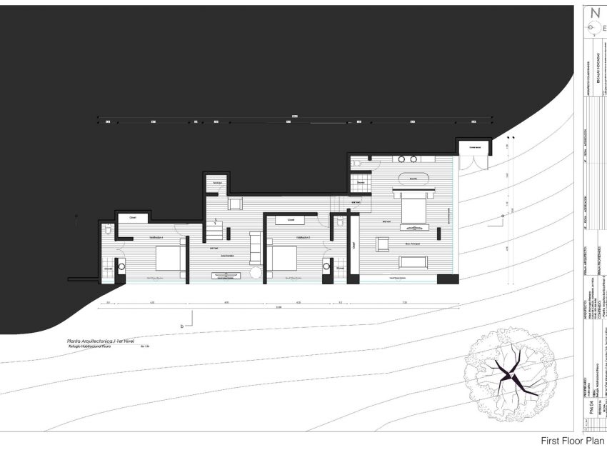 A Contemporary House with Exposed Concrete Walls and Excavated Rock in Dominican Republic by VASHO (24)