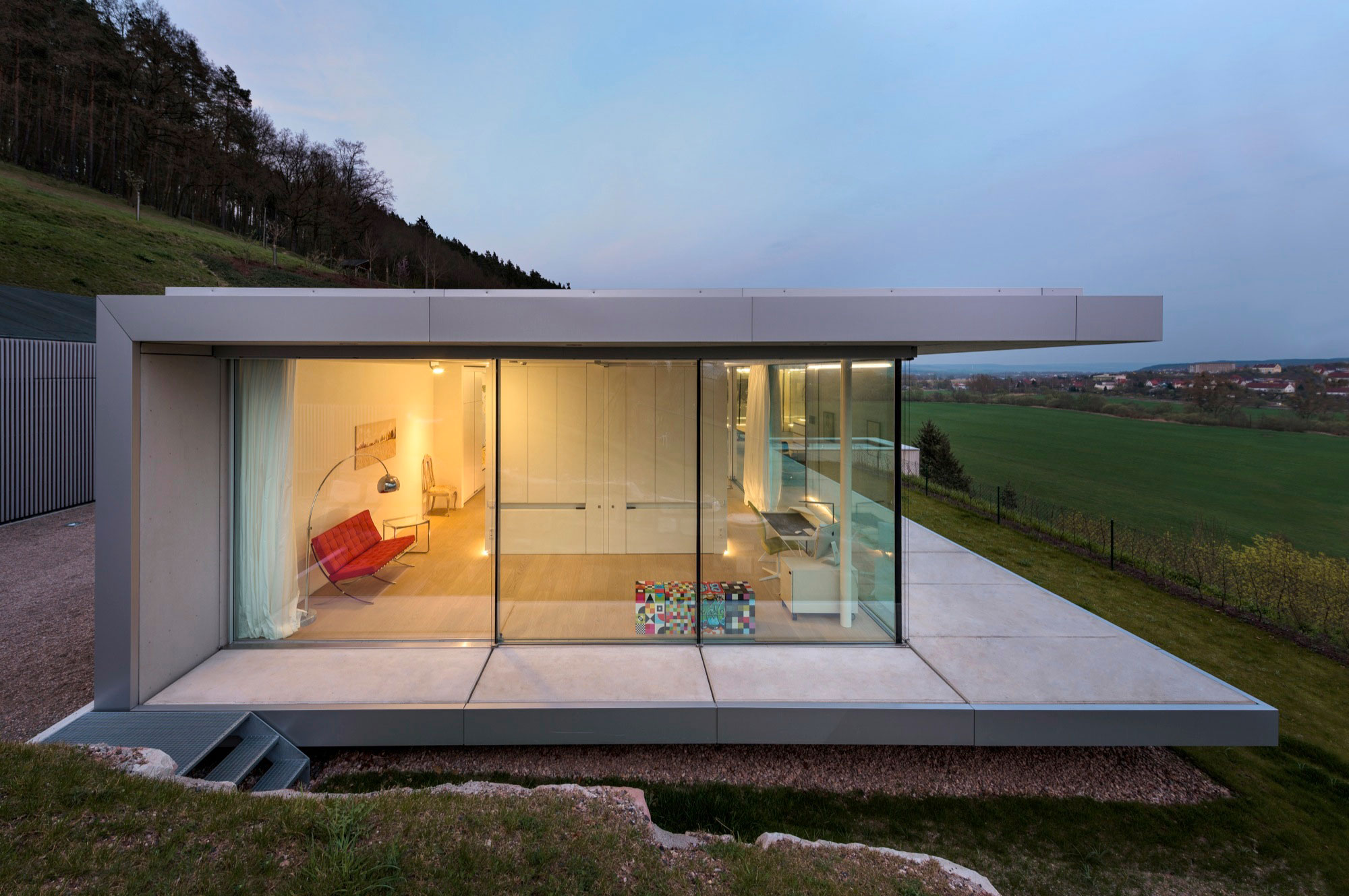 A Contemporary House With Lots Of Glass Steel And Concrete In Thuringia Germany 13 A Contemporary House With Lots Of Glass Steel And Concrete In Thuringia Germany 13