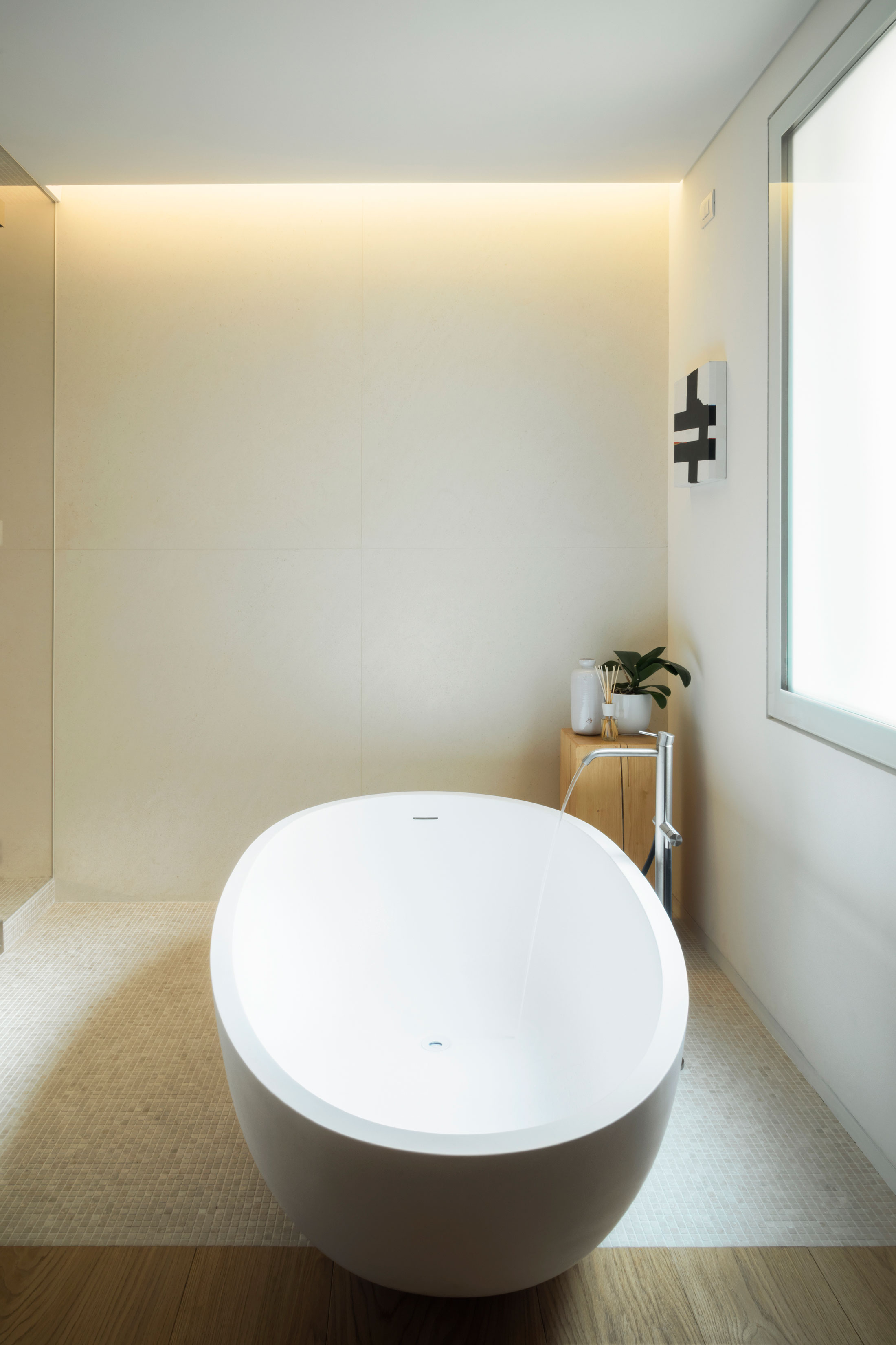 A Contemporary House with Strong and Warm Materials in Treviso, Italy by Gobbo Architetti (16)