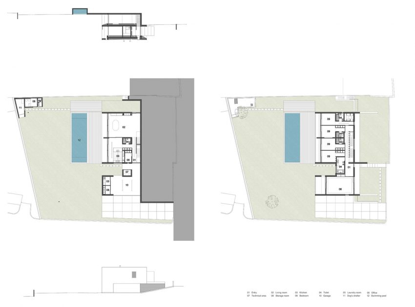 A Contemporary House with a Minimalist Decor Done in White by Raulino Silva Arquitecto (26)