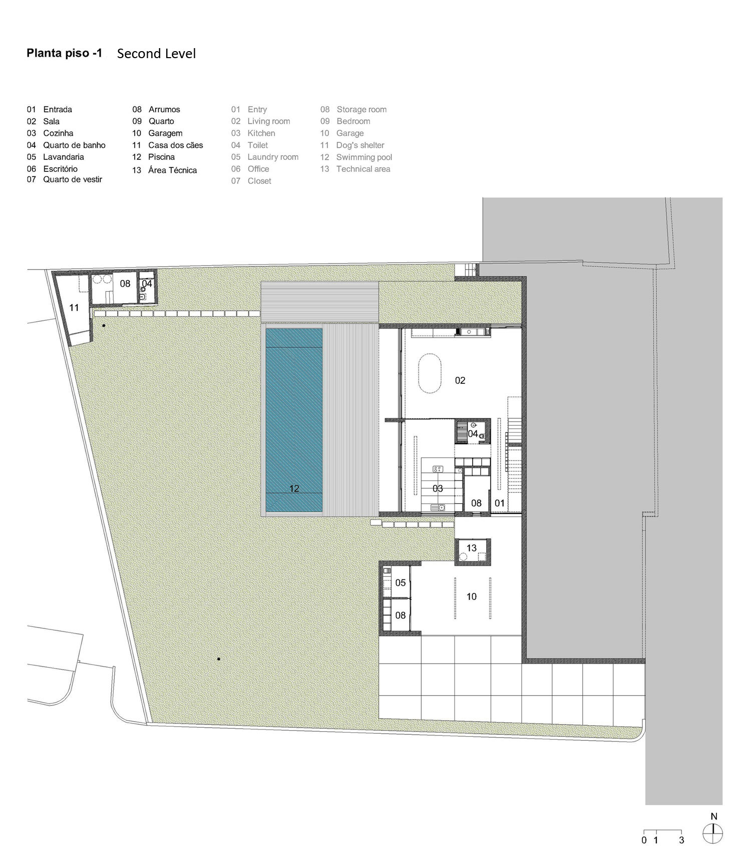 A Contemporary House with a Minimalist Decor Done in White by Raulino Silva Arquitecto (28)