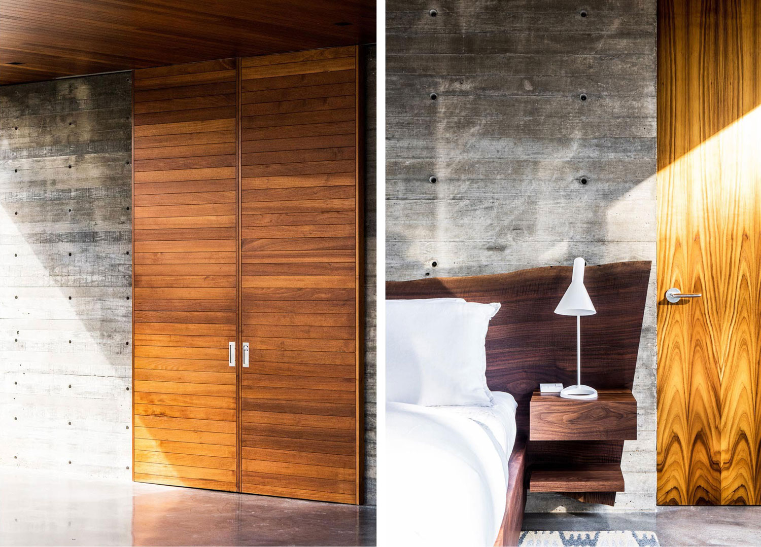 A Contemporary Lakefront Home with Concrete and Weathering Steel in Cedar Creek Reservoir by Wernerfield (17)
