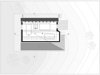 A Contemporary Mountain Home Enclosed by White Ceramic Tiles and Dark Wooden Shingles in Divčibare by EXE studio (12)