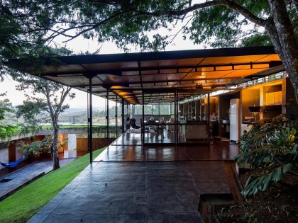 A Contemporary Mountainside Home in the Stunning Hills of Santo Antônio do Pinhal by H+F Arquitetos (20)