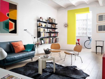 A Cosy and Vibrant Apartment with Lots of Playful Features in Barcelona by Egue y Seta (1)