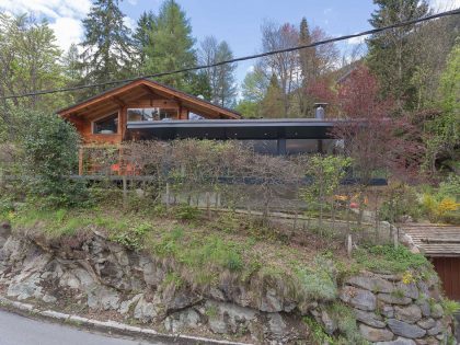 A Cozy and Charming Chalet Surrounded by Rock Faces in Les Houches by Chevallier Architectes (1)