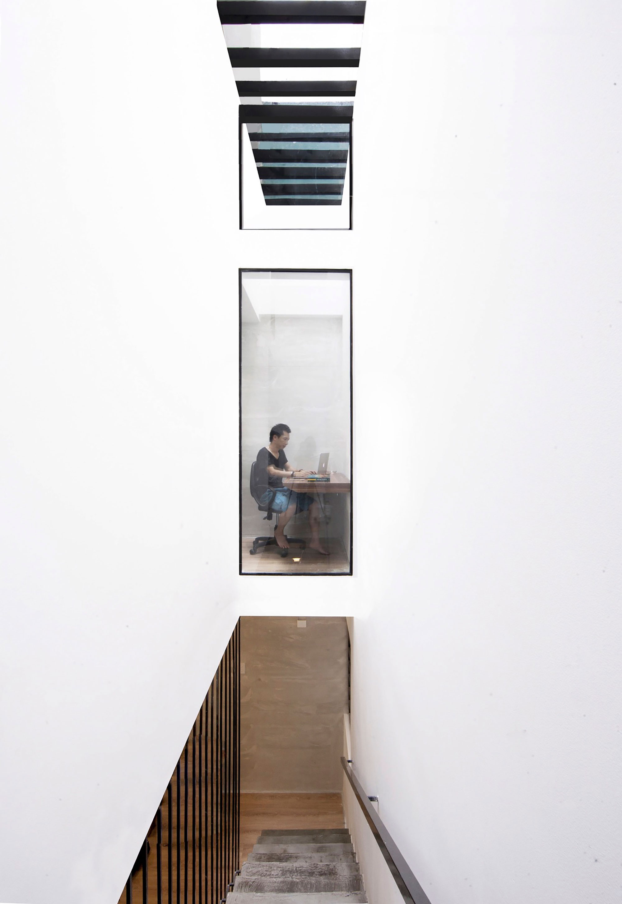 A Cozy and Comfortable Vertical Home for a Family of Four in Ho Chi Minh, Vietnam by Studio8 Vietnam (10)