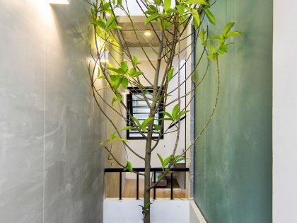 A Cozy and Comfortable Vertical Home for a Family of Four in Ho Chi Minh, Vietnam by Studio8 Vietnam (3)