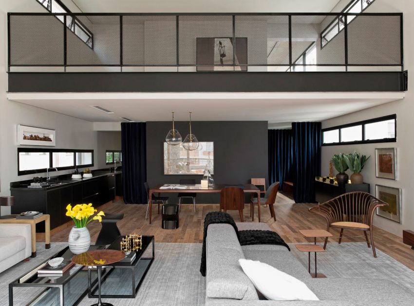 A Cozy and Elegant Contemporary Family Apartment in São Paulo by Diego Revollo Arquitetura (1)