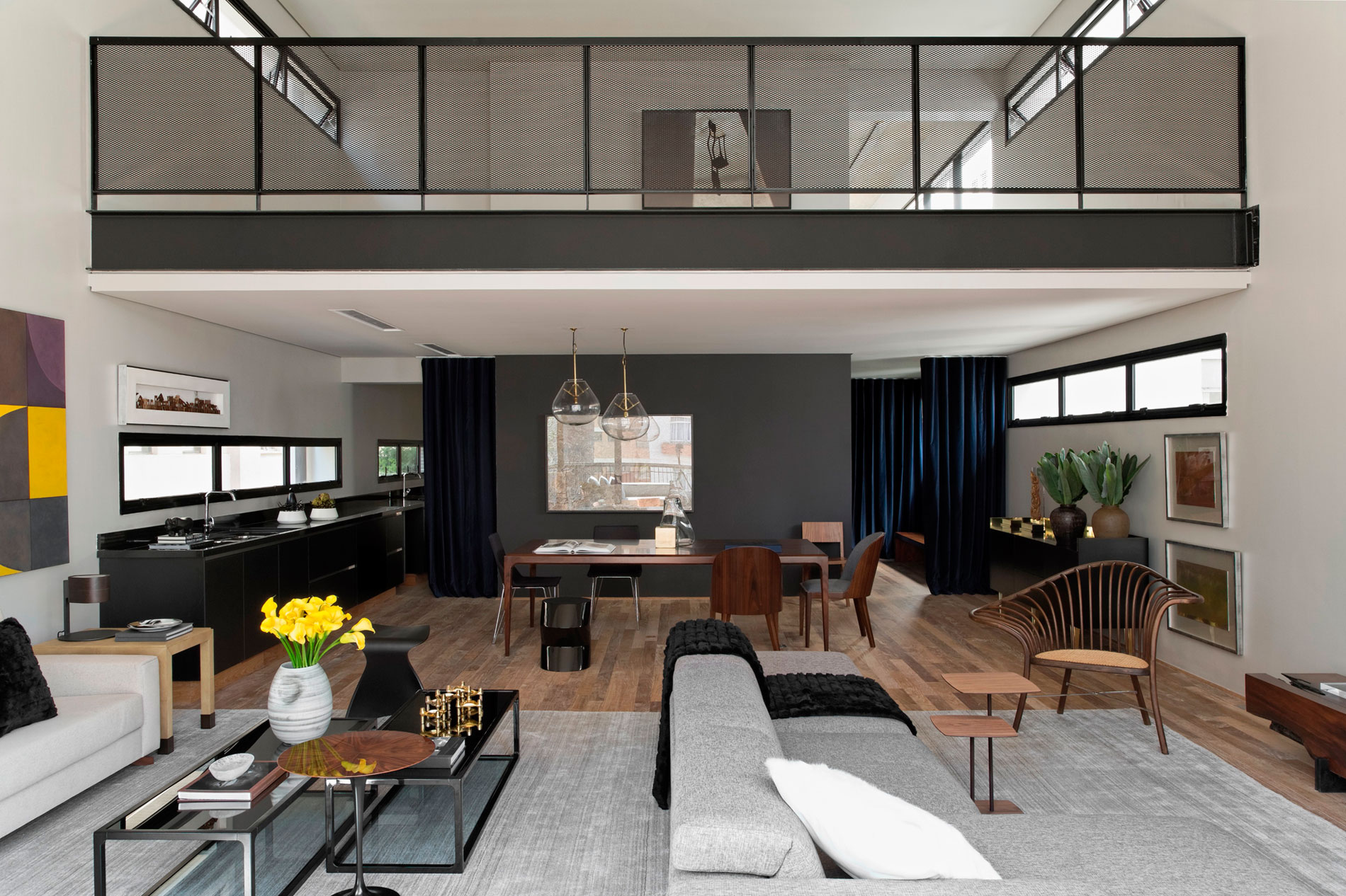 A Cozy and Elegant Contemporary Family Apartment in São Paulo by Diego Revollo Arquitetura (1)
