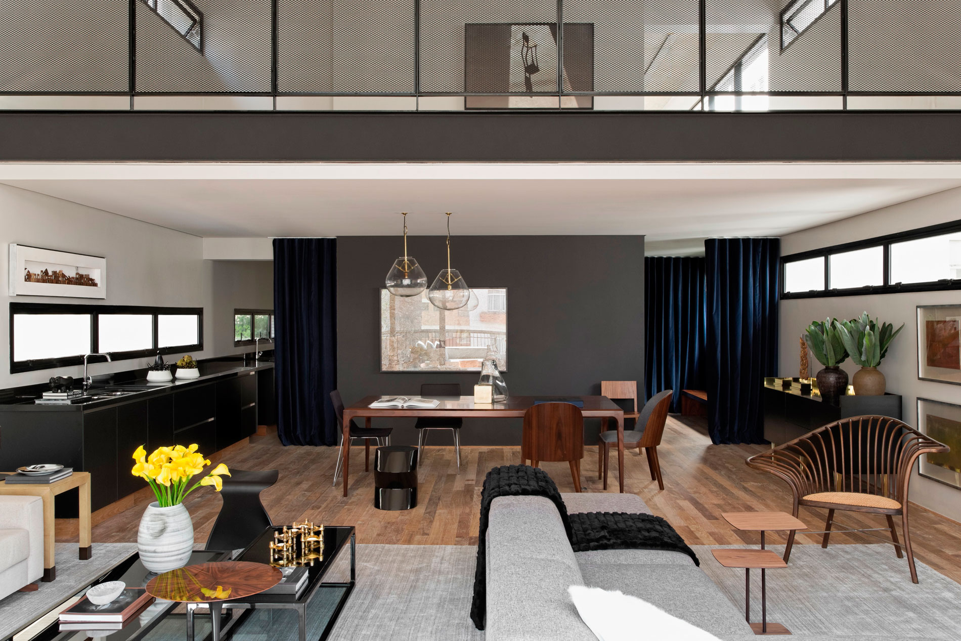 A Cozy and Elegant Contemporary Family Apartment in São Paulo by Diego Revollo Arquitetura (2)