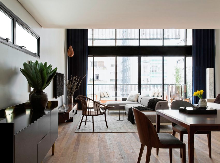 A Cozy and Elegant Contemporary Family Apartment in São Paulo by Diego Revollo Arquitetura (31)