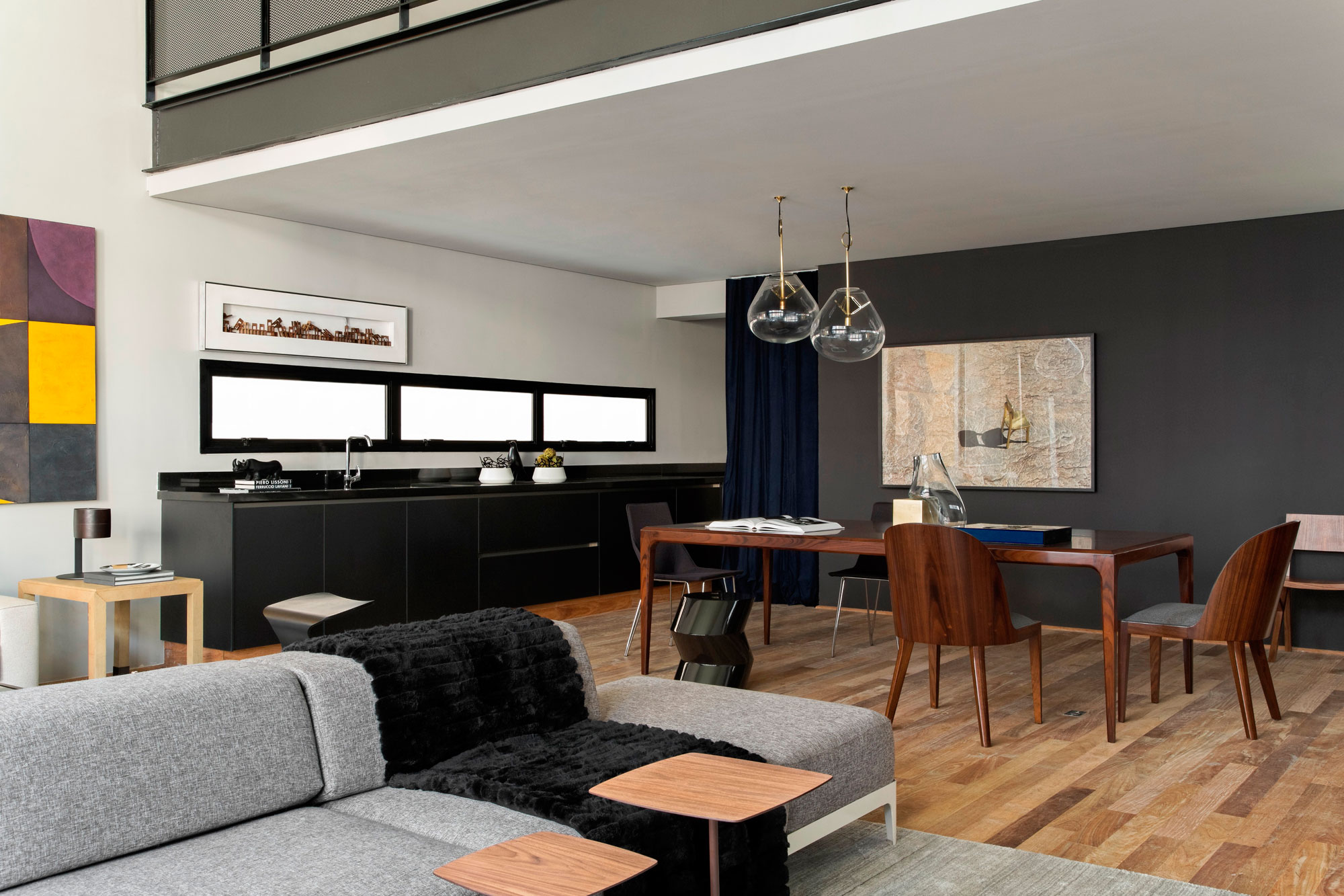 A Cozy and Elegant Contemporary Family Apartment in São Paulo by Diego Revollo Arquitetura (9)