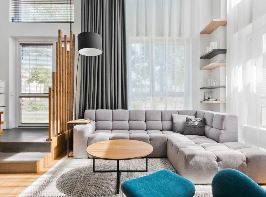 A Cozy and Elegant Scandinavian-Inspired Apartment in Vilnius, Lithuania by InArch (8)