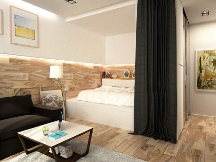 A Cozy and Stylish Apartment with Trendy Interiors for a Young Couple by Design ART-UGOL (8)