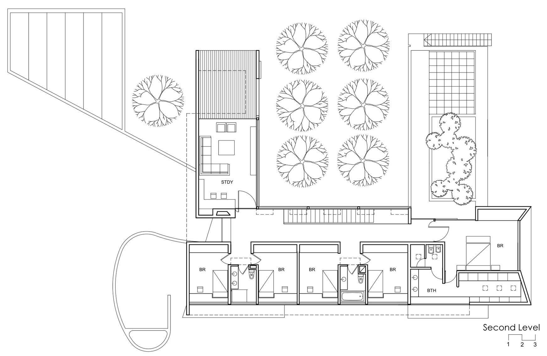 A Fascinating and Spacious Modern Concrete House with Luxurious Interiors in Chicureo, Chile by Raimundo Anguita (13)