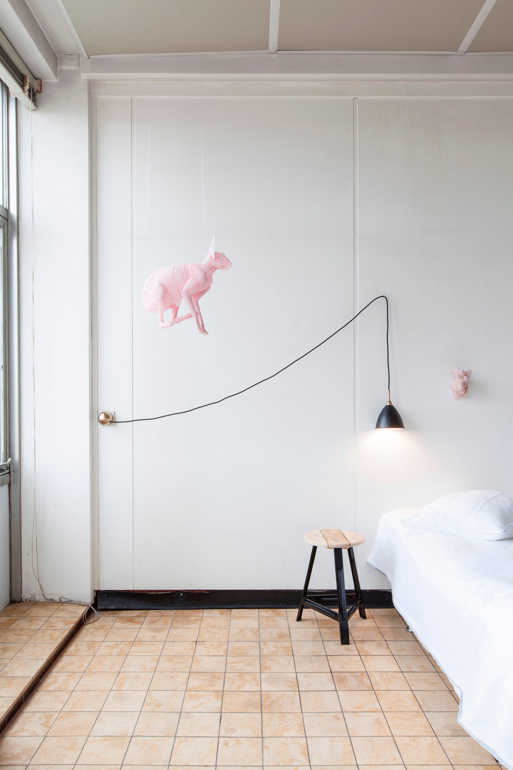 A Former Office Space Transformed Into a Vibrant and Colorful Apartment in Ghent by Dift (24)