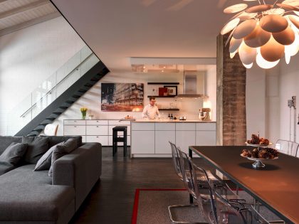 A Fresh and Elegant Modern Loft in Zurich, Switzerland by Daniele Claudio Taddei Architect (3)
